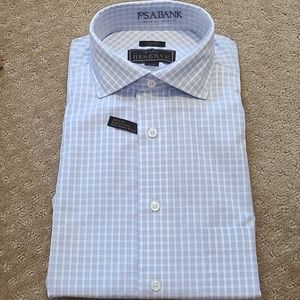 NWT Reserve Egyptian Cotton Slim Dress Shirt.